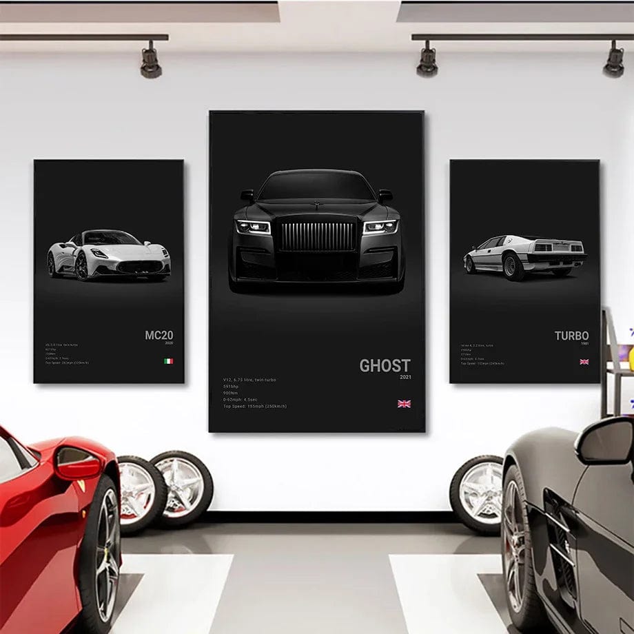 Canvanation Affiche Voiture De Sport