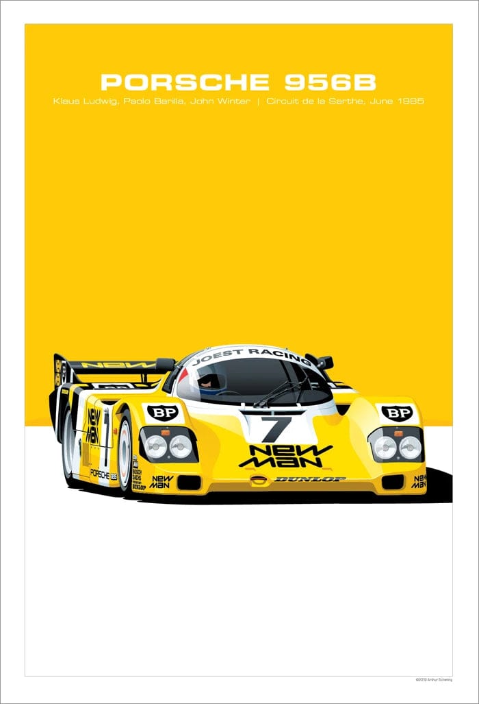 Canvanation 25 / A4 20x30cm Affiche Retro Voiture GTR