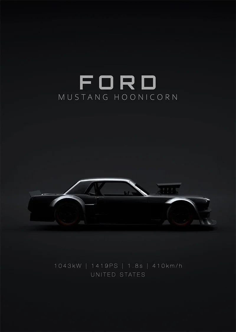 Canvanation 9 / 20X30cm Affiche Voiture Luxe Sport Audi Mercedes Mclaren Dodge Nissan