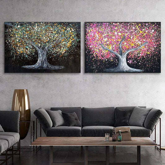 Canvanation Affiche - Arbre De Vie Brillant