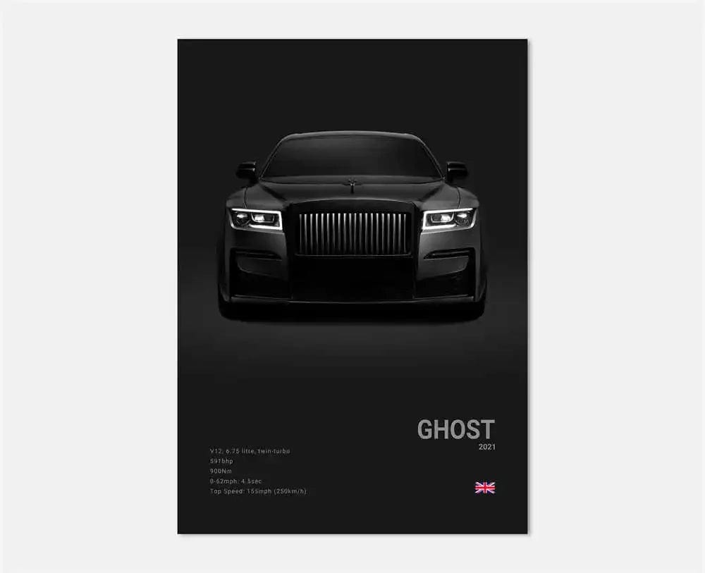 Canvanation 3 / 50x70cm Affiche Voiture De Sport