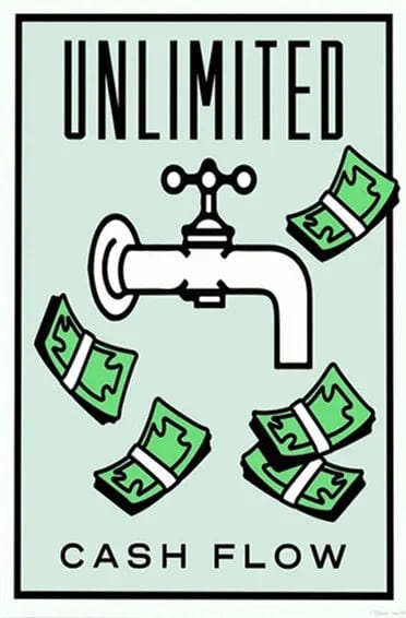 Canvanation 14 / 20x30cm Affiche Monopoly Pop Art Citation