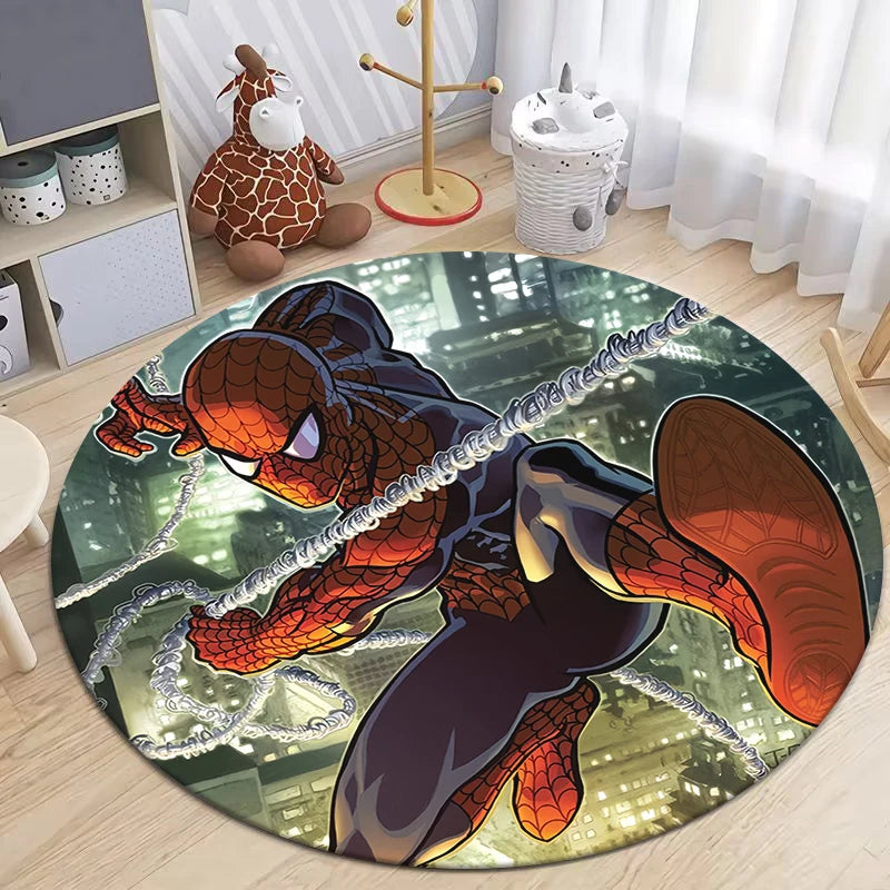Tapis Rond - Spider Man