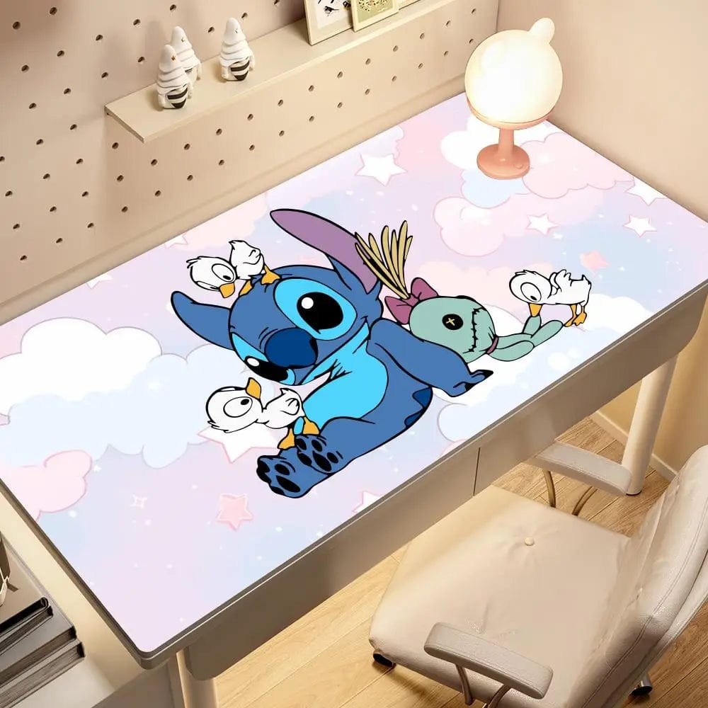 Canvanation BLACK-2 / 900x400x3mm Tapis De Souris - Kawaii Stitch Anime