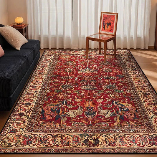 Canvanation BS115-Flannel-1 / custom contact us Tapis Berbère rectangulaire 3D imprimé – Style moderne & persan