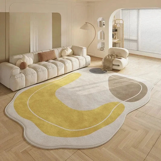 Canvanation WR1653-YD-A / 200x250cm(6.5x8.1ft) Tapis Forme Géométrique Ultra Doux  – Style moderne et polyvalent