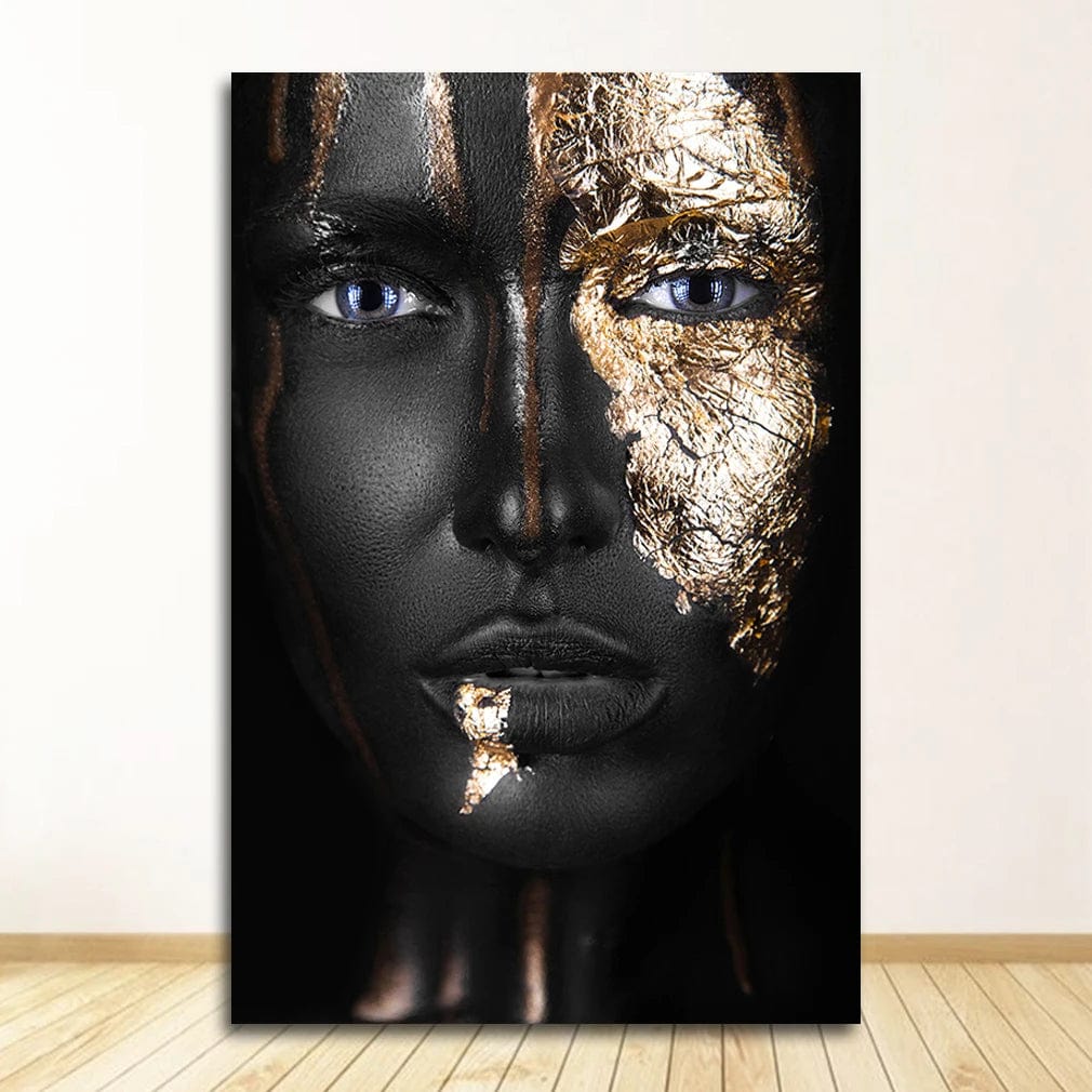 Canvanation 0518XX04 / 40x50cm Affiche Femme Africaine Noir