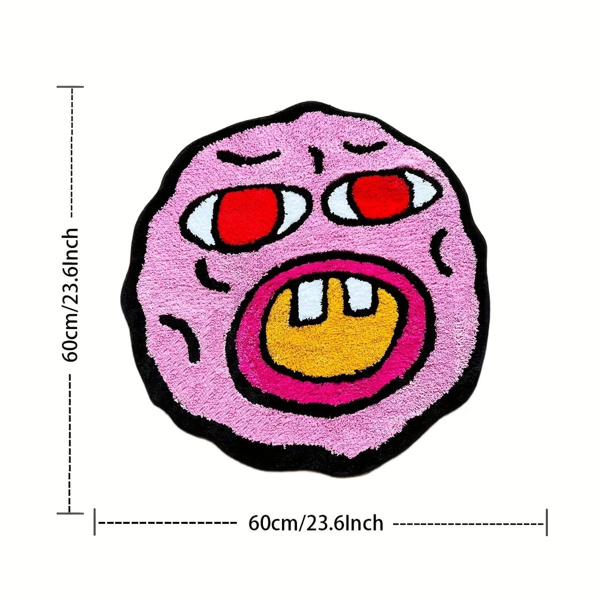 Canvanation Tapis De Chambre - Cherry Bomb Rose