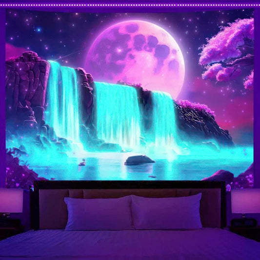 Canvanation 100X75CM / 4 Tapisserie Espace - Voyagez au cœur des étoiles