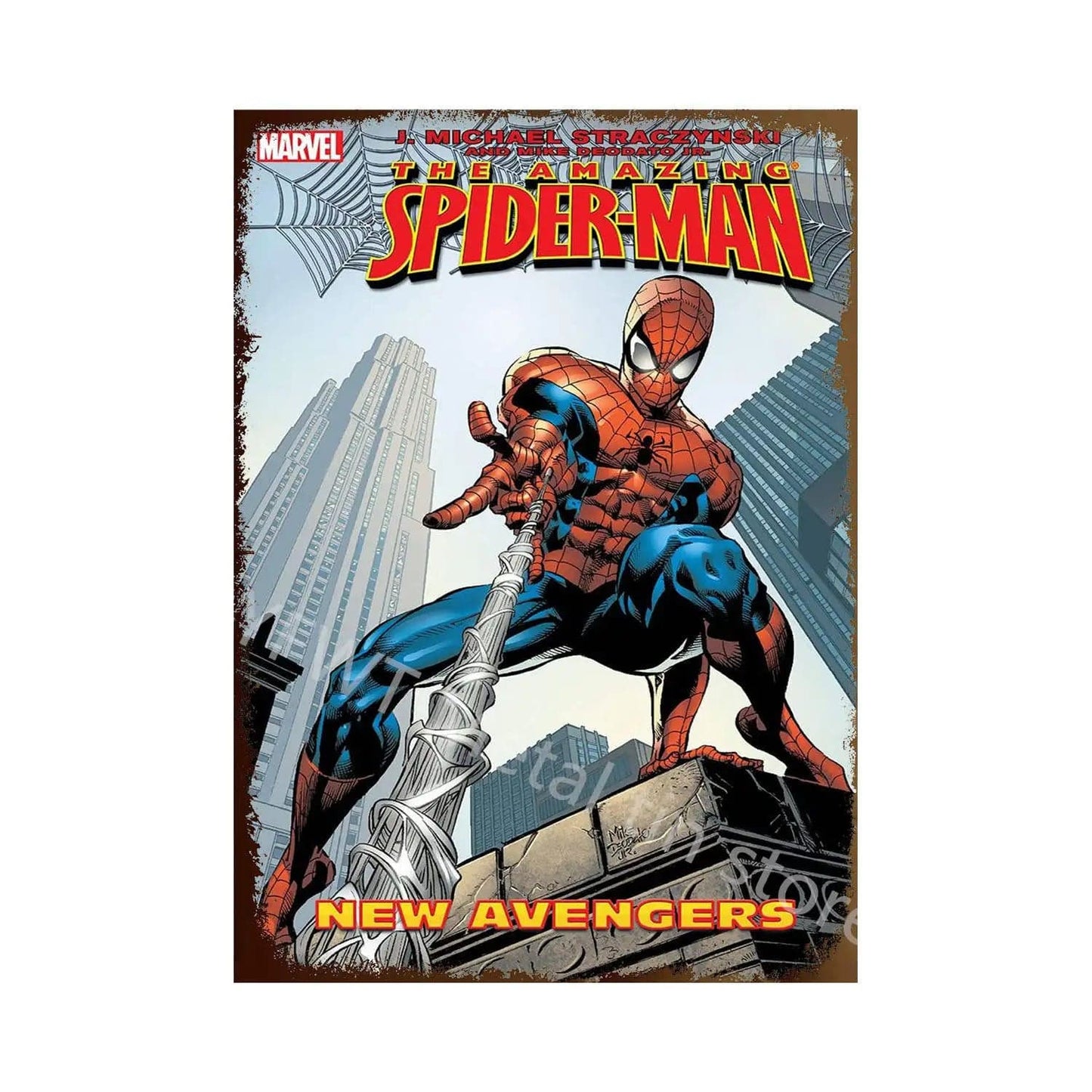Canvanation JS232-18 / 20x30cm Poster Avengers Vintage