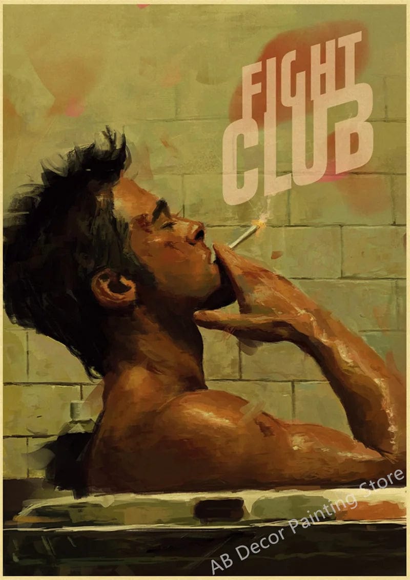 Canvanation 9 / 42cmx30cm Poster Film Vintage Fight Club