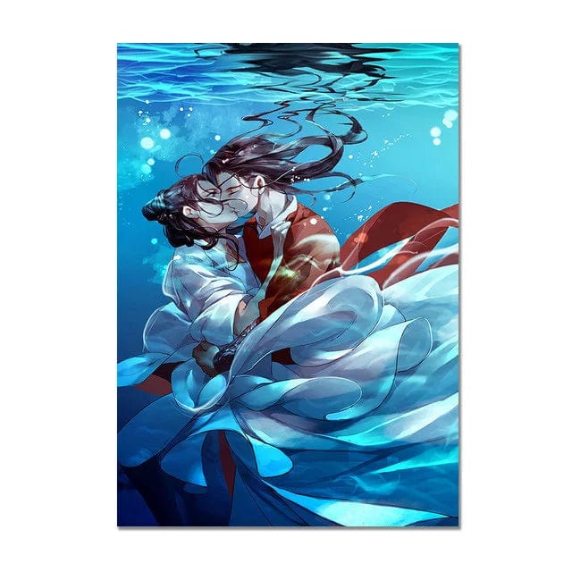 Canvanation 14 / 70X100cm Affiche Japonais Anime Tian Guan Ci Fu