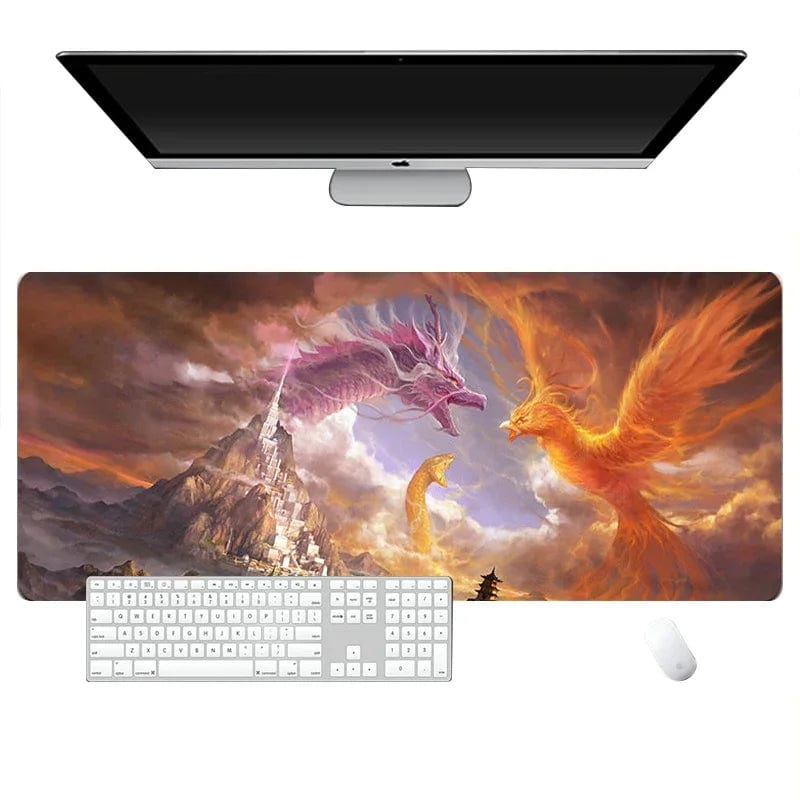 Canvanation AV00372 / 400x900x4mm Tapis De Souris - HD Dragon Mythique