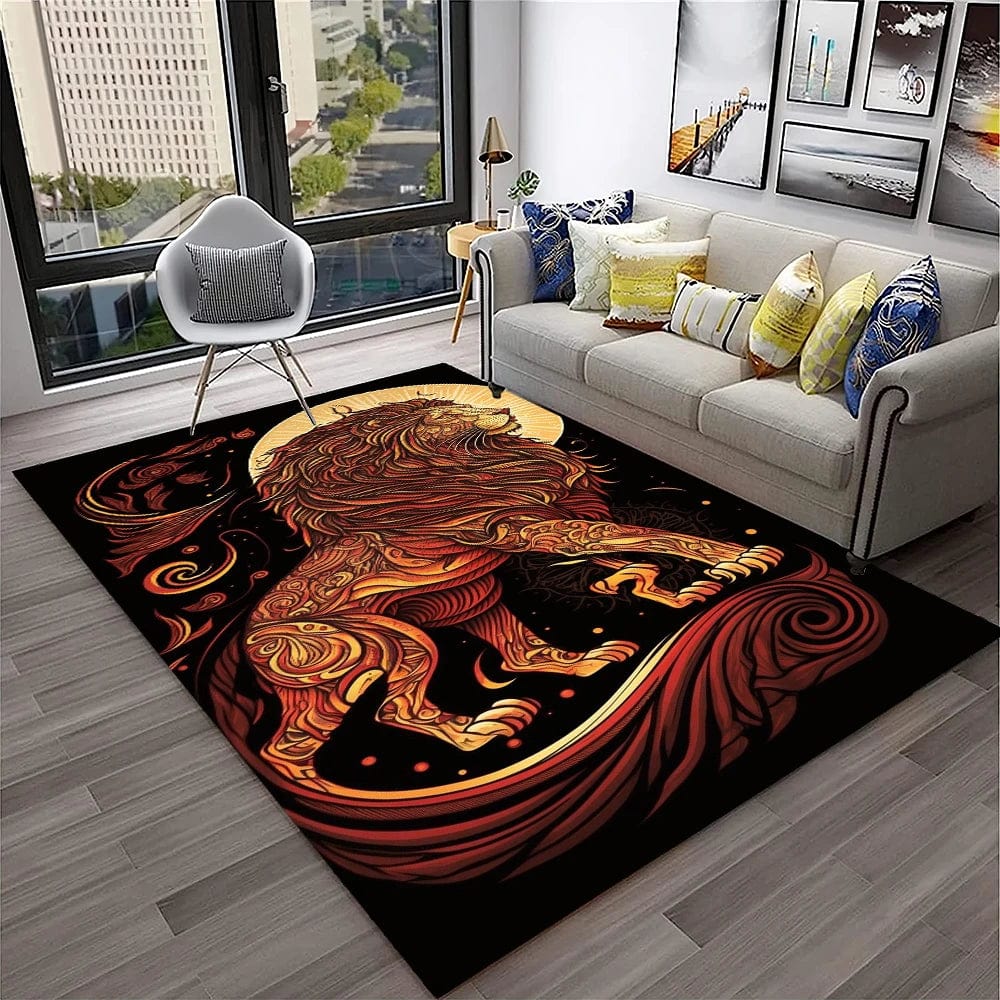 Canvanation 21 / 200x160cm Tapis De Chambre - 3D Dream Lion Animal
