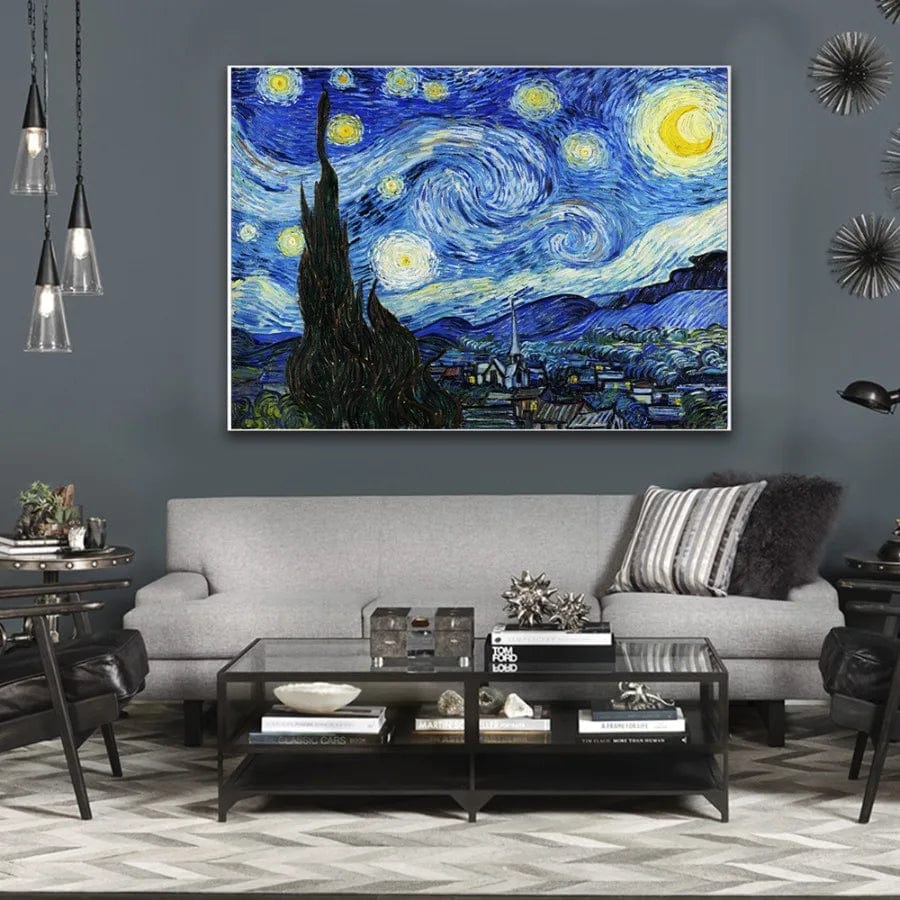 Canvanation Affiche Van Gogh Peinture Abstraite Moderne