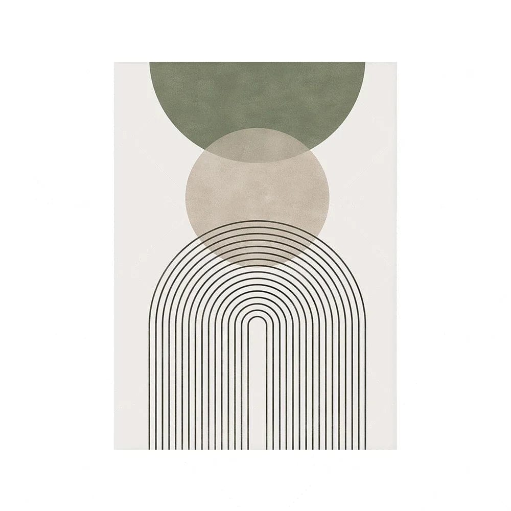 Canvanation HL049-A / 30x40cm Affiche Moderne Salon Botanique Vert