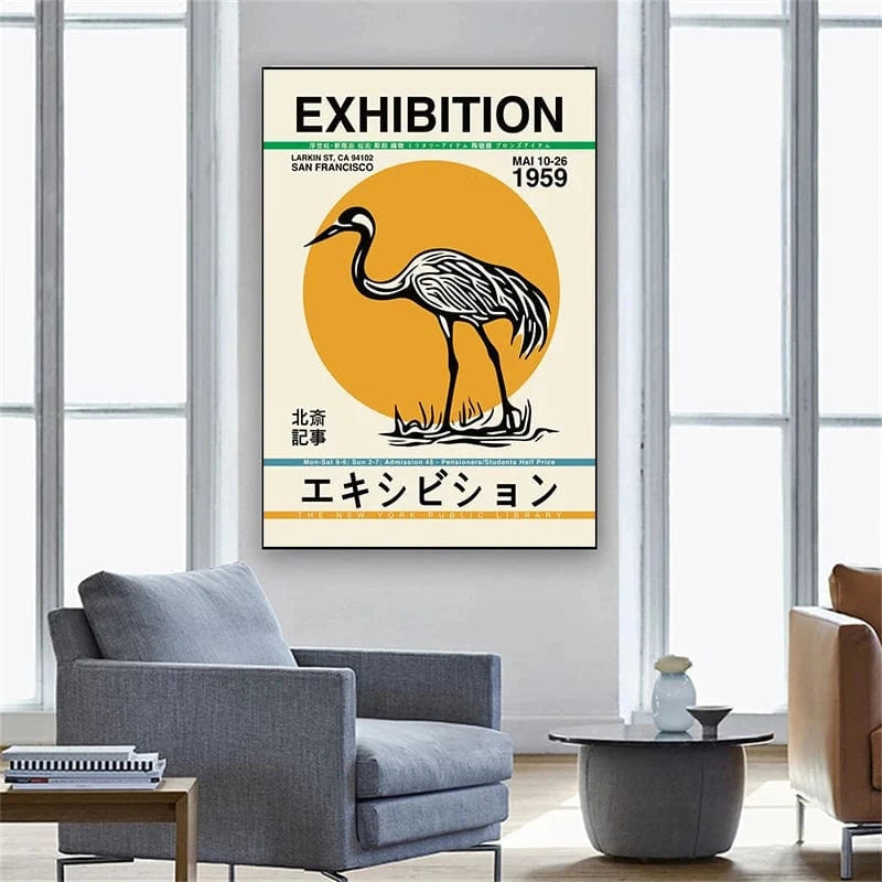 Canvanation Affiche Vintage Culture Japon