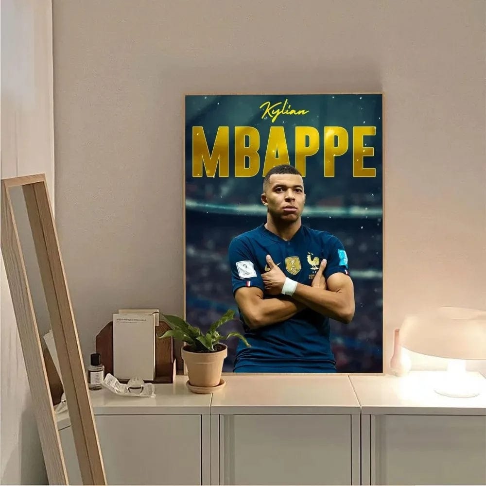 Canvanation 10 / 50x70cm Affiche Kylian Football Mbappé
