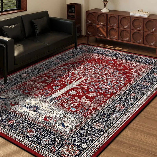 Canvanation BS119-Flannel-5 / 1.9x2.9ft(60x90cm) Tapis Berbère rectangulaire 3D imprimé – Style moderne & persan