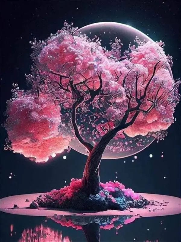 Canvanation Affiche - Arbre De Vie Forêt Fantastique