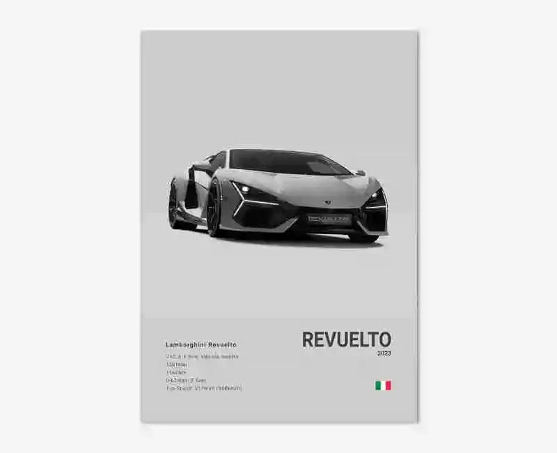 Canvanation 23 / 50x70cm Affiche Voiture Lamborghini Luxe Sto Veneno Urus Aventador SVJ