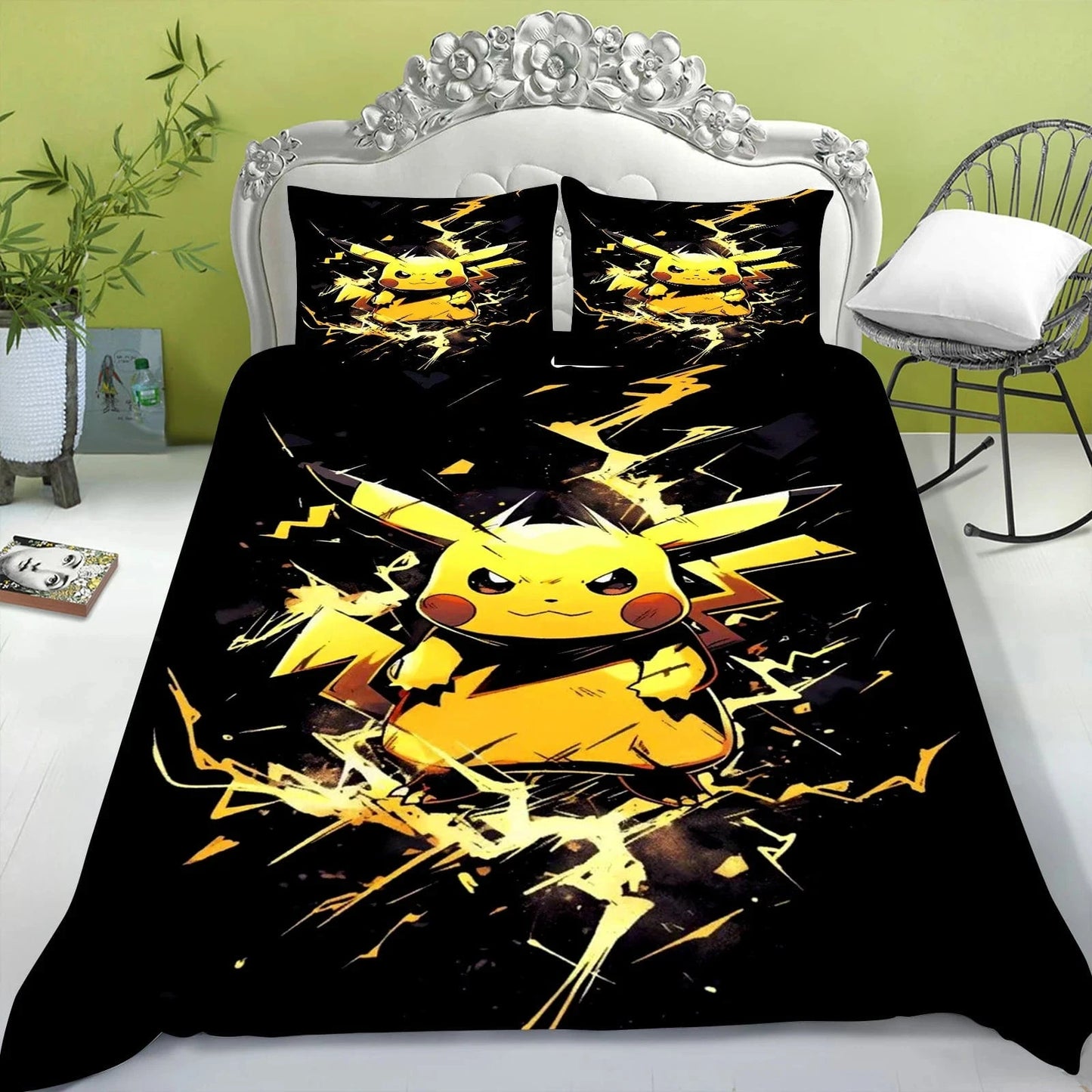 Canvanation 9 / 135x200cm Housse De Couette - Pikachu 3 Sets