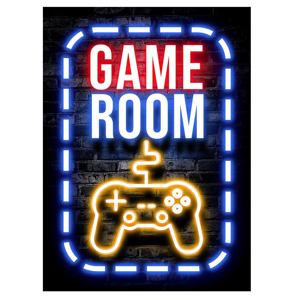Canvanation AC359-14 / 30X40cm Affiche Chambre Gaming Neon