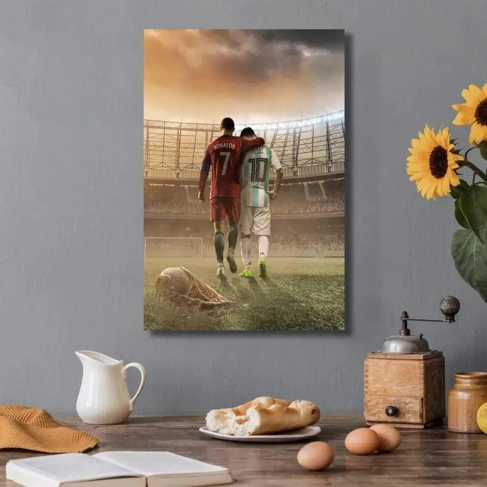 Canvanation 6 / 40x50CM Affiche Football - Ronaldinho