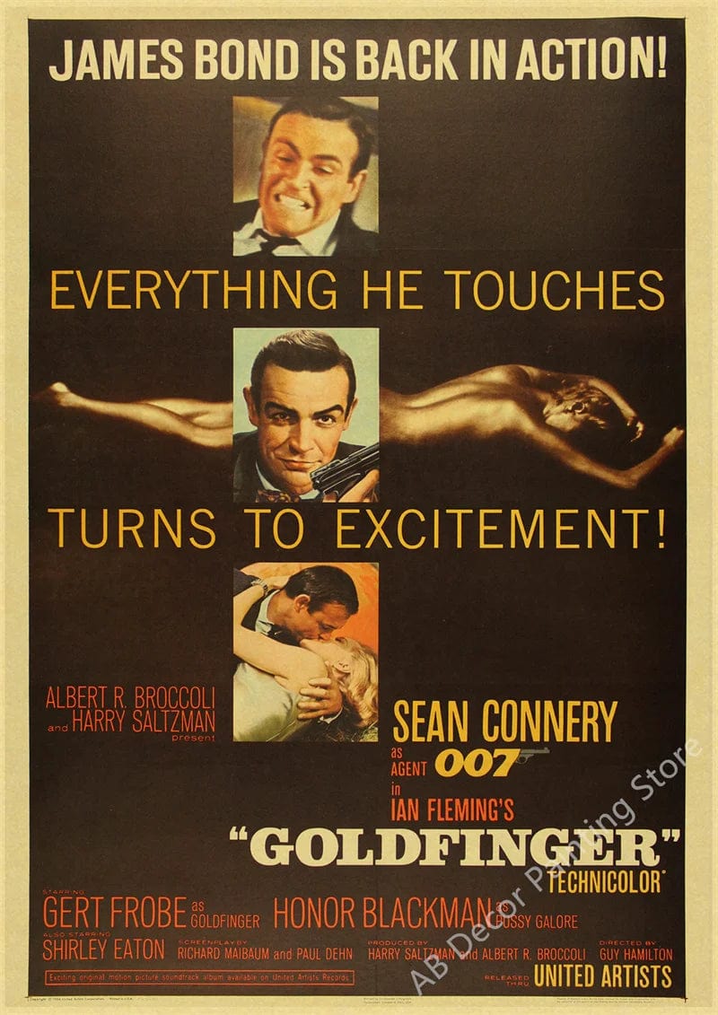 Canvanation 11 / 42cmx30cm Poster Vintage Rétro Classic Film Series