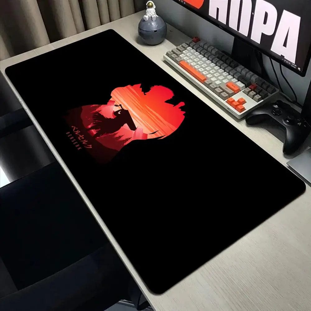 Canvanation BLACK-12 / 900x400x2mm Tapis De Souris - Manga Anime