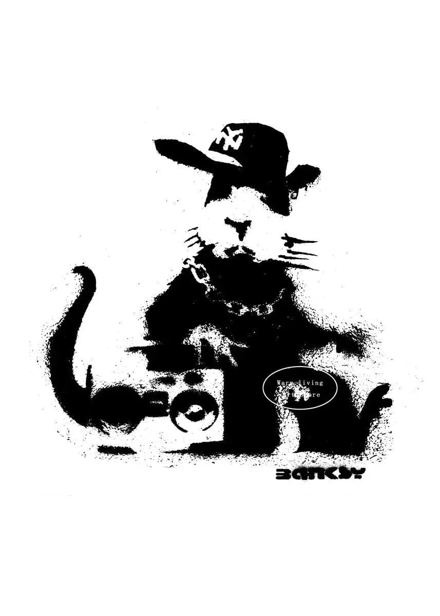 Canvanation Affiche Banksy Street Art Chambre
