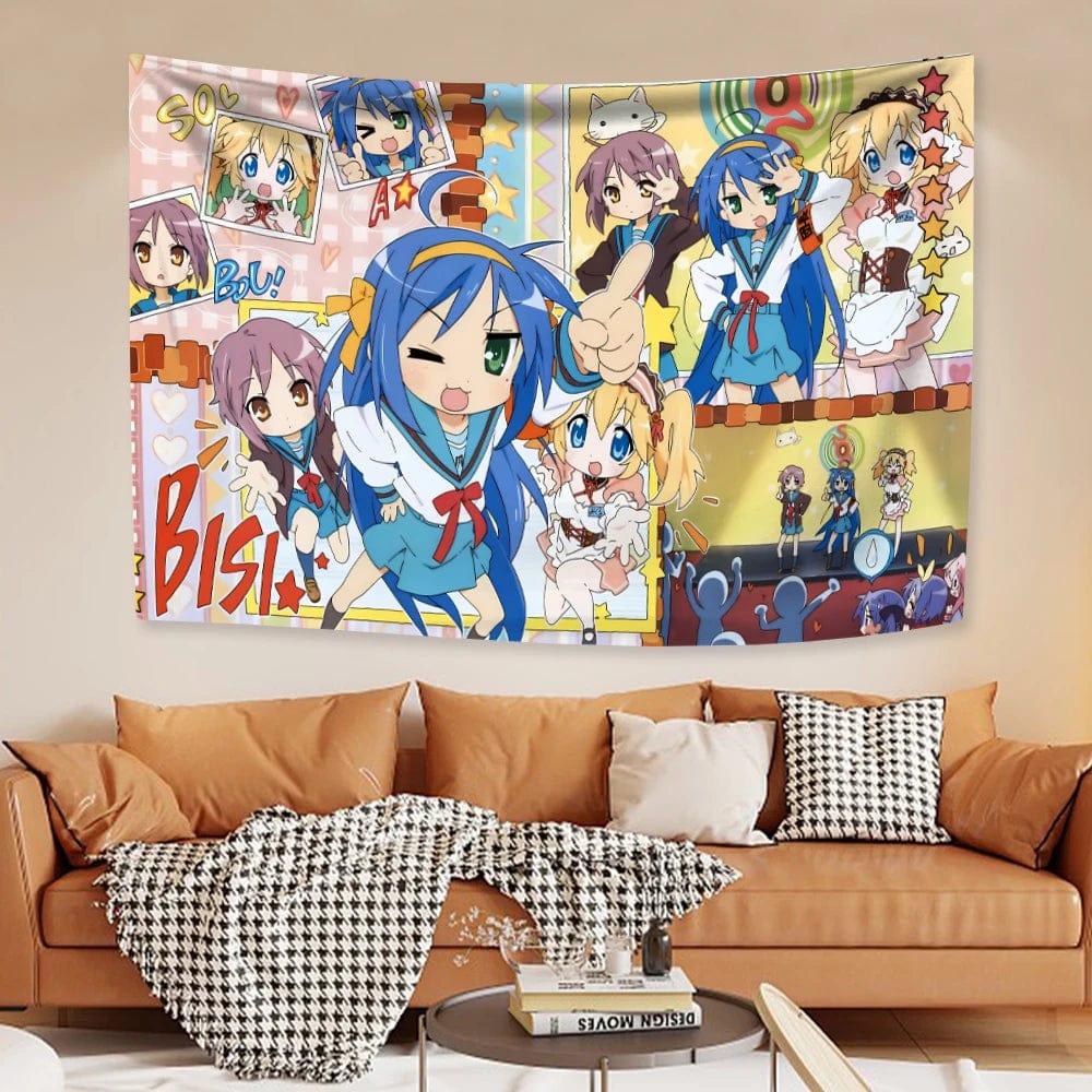Canvanation 7 / 120x180cm Tapisserie - Kawaii Anime
