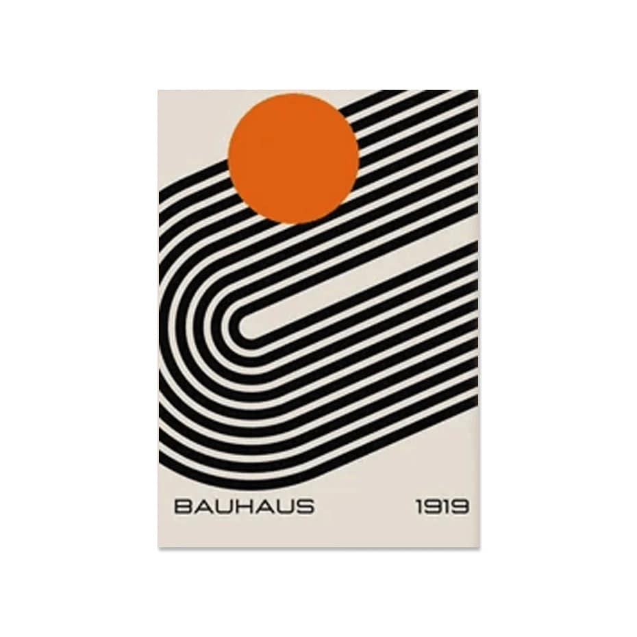 Canvanation D / 20x30cm Affiche Bauhaus Moderne Salon