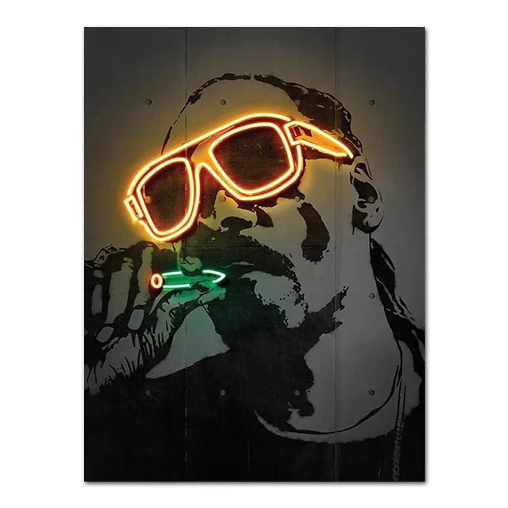 Canvanation Style11 / 40X60cm Affiche Neon Rap Pop Art