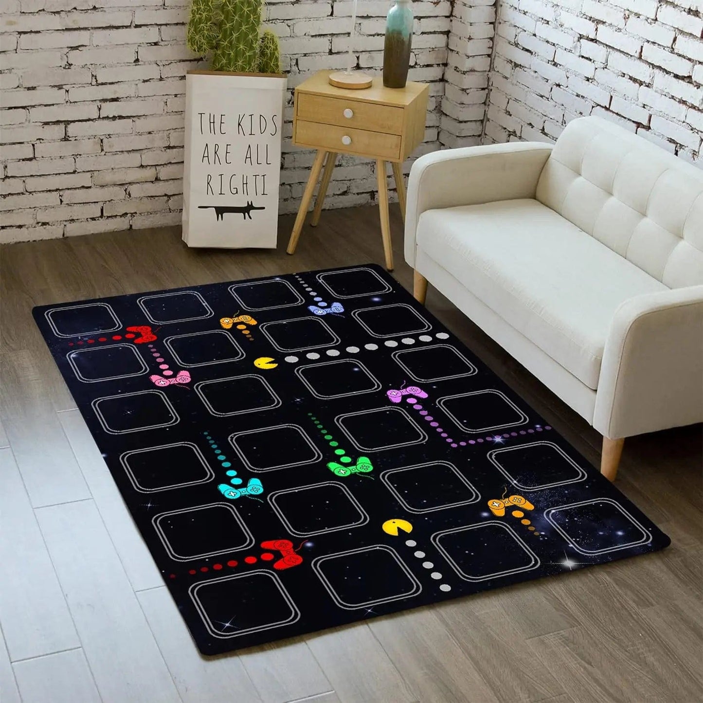 Canvanation 03 / 120x160cm 47x63inch Tapis De Chambre Gamer Manette
