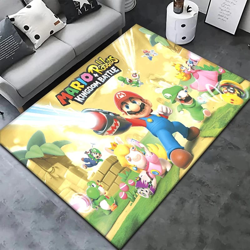 Canvanation model13 / 80x120cm(31x47 in) Tapis De Chambre - Super Mario Game HD