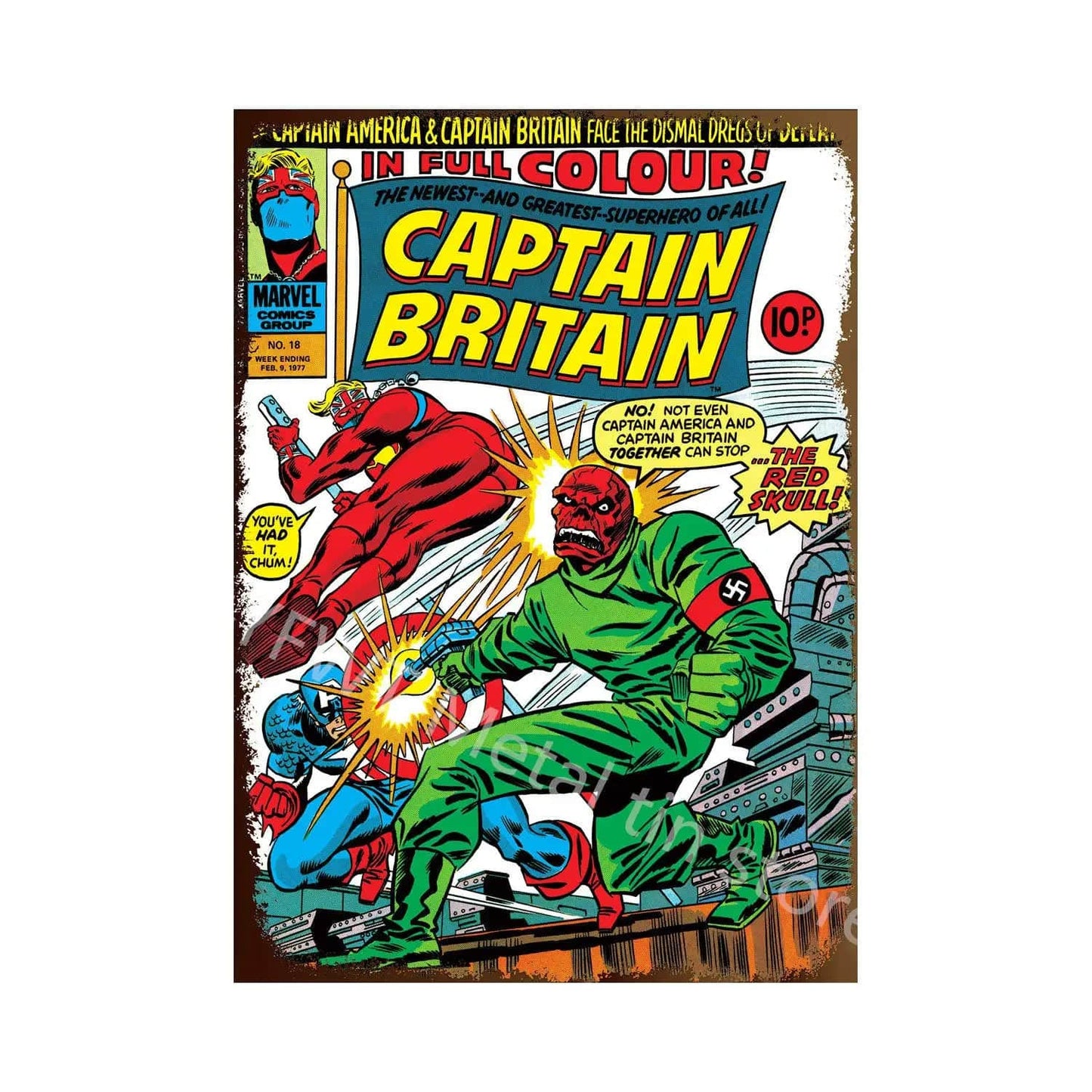Canvanation JS232-5 / 20x30cm Poster Avengers Vintage