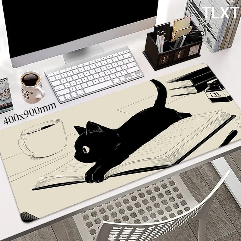 Canvanation 4 / 90x40x3 Cm Tapis De Souris - Chat