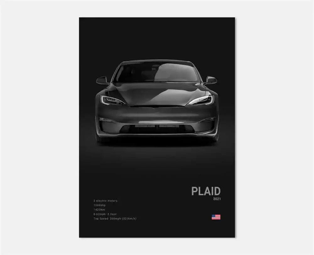 Canvanation 14 / 50x70cm Affiche Voiture De Sport