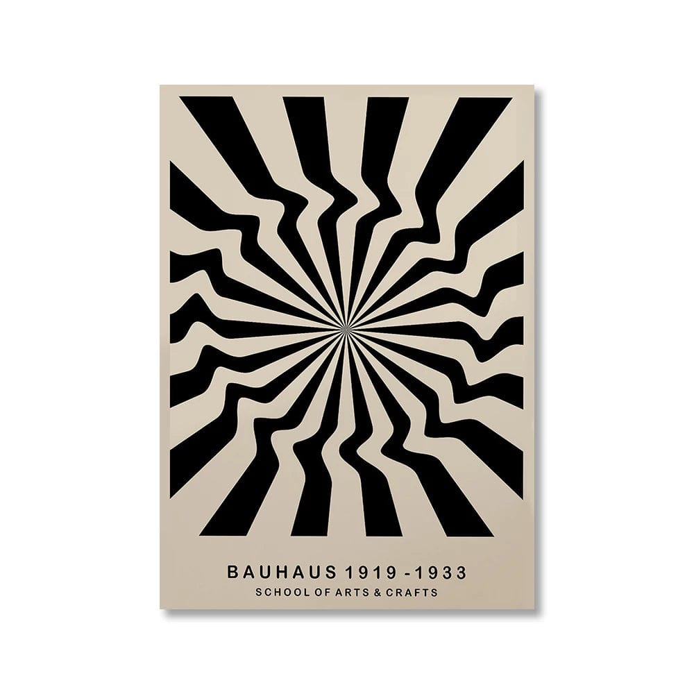 Canvanation QP10816-7 / 40x60cm Affiche Abstrait Bauhaus