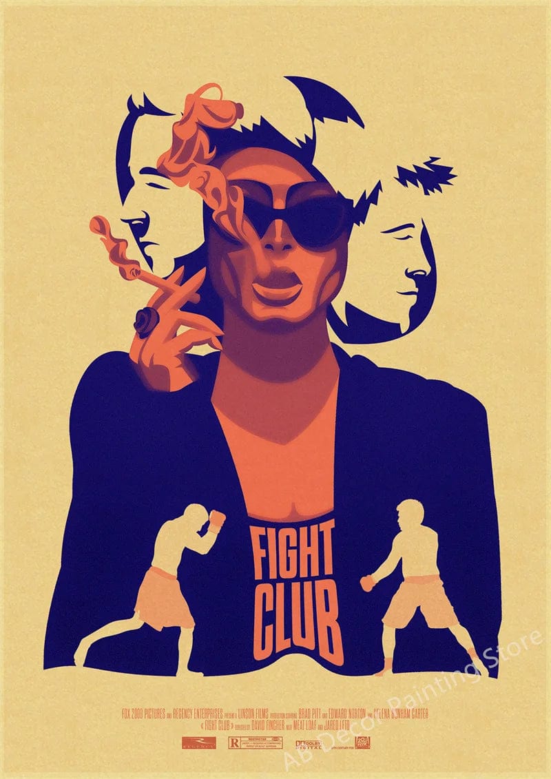 Canvanation 29 / 42cmx30cm Poster Film Vintage Fight Club