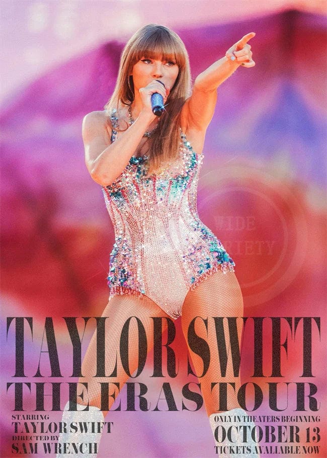 Canvanation 10 / 50X70CM Affiche Taylor Swift The Eras Tour