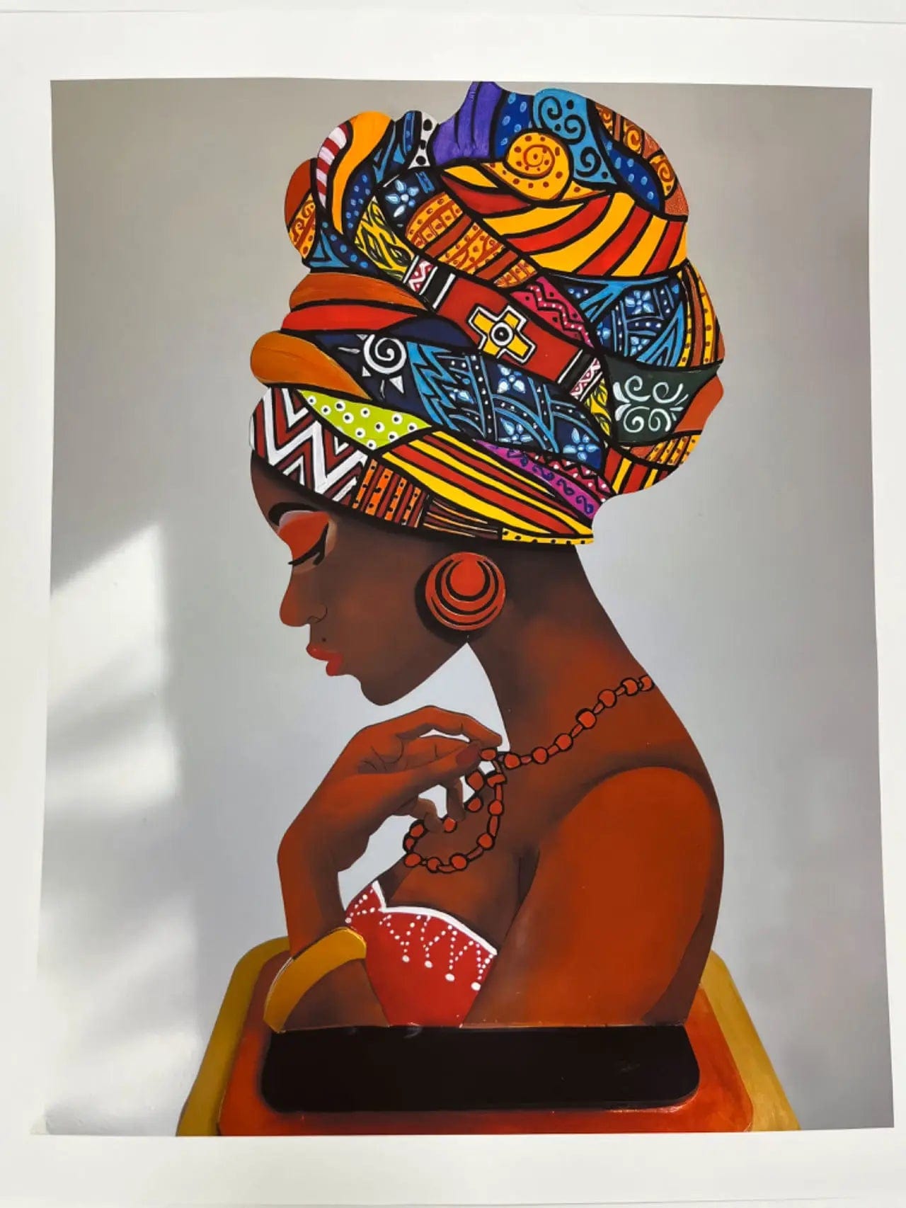 Canvanation Affiche Portrait Femme Africaine