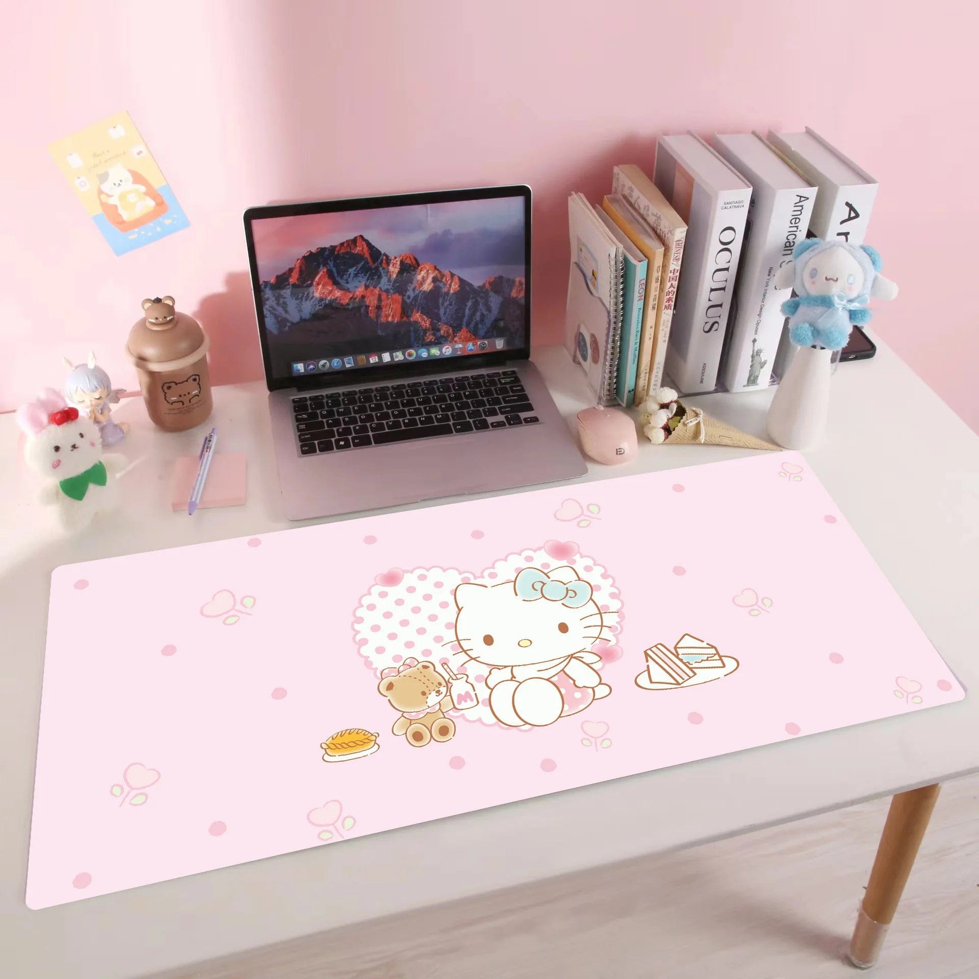 Canvanation A6 80-35CM Tapis De Souris - Hello Kitty