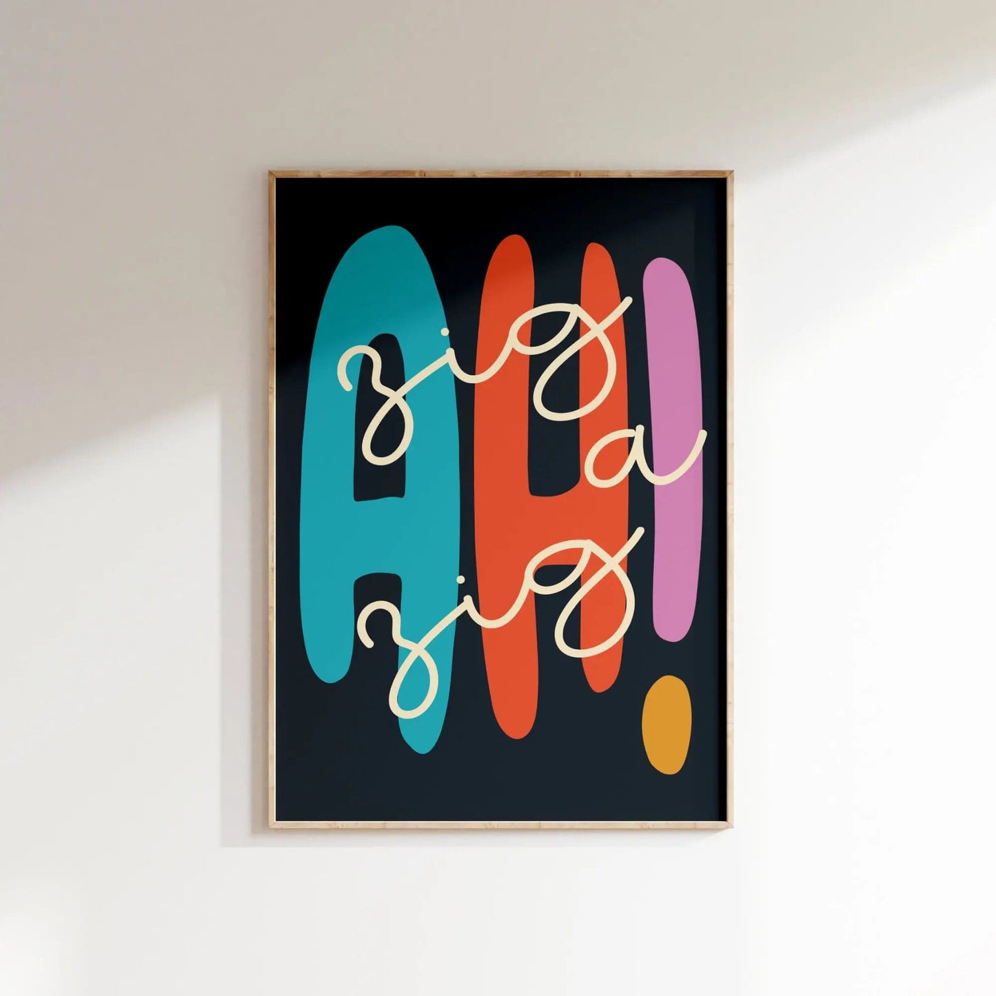 Canvanation 23 / 20x30cm Affiche Citation Ciao Amore Espagnol
