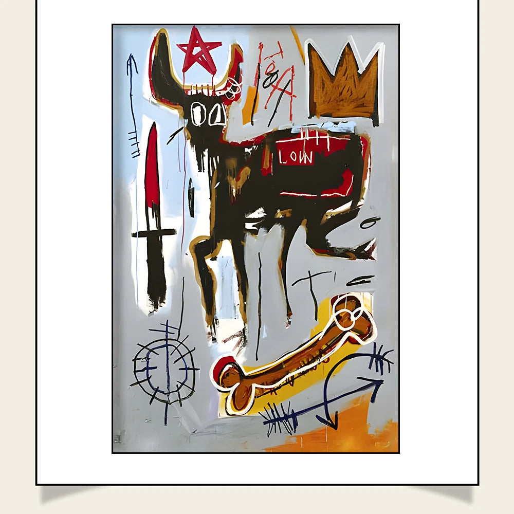 Affiche Art Abstrait Africain