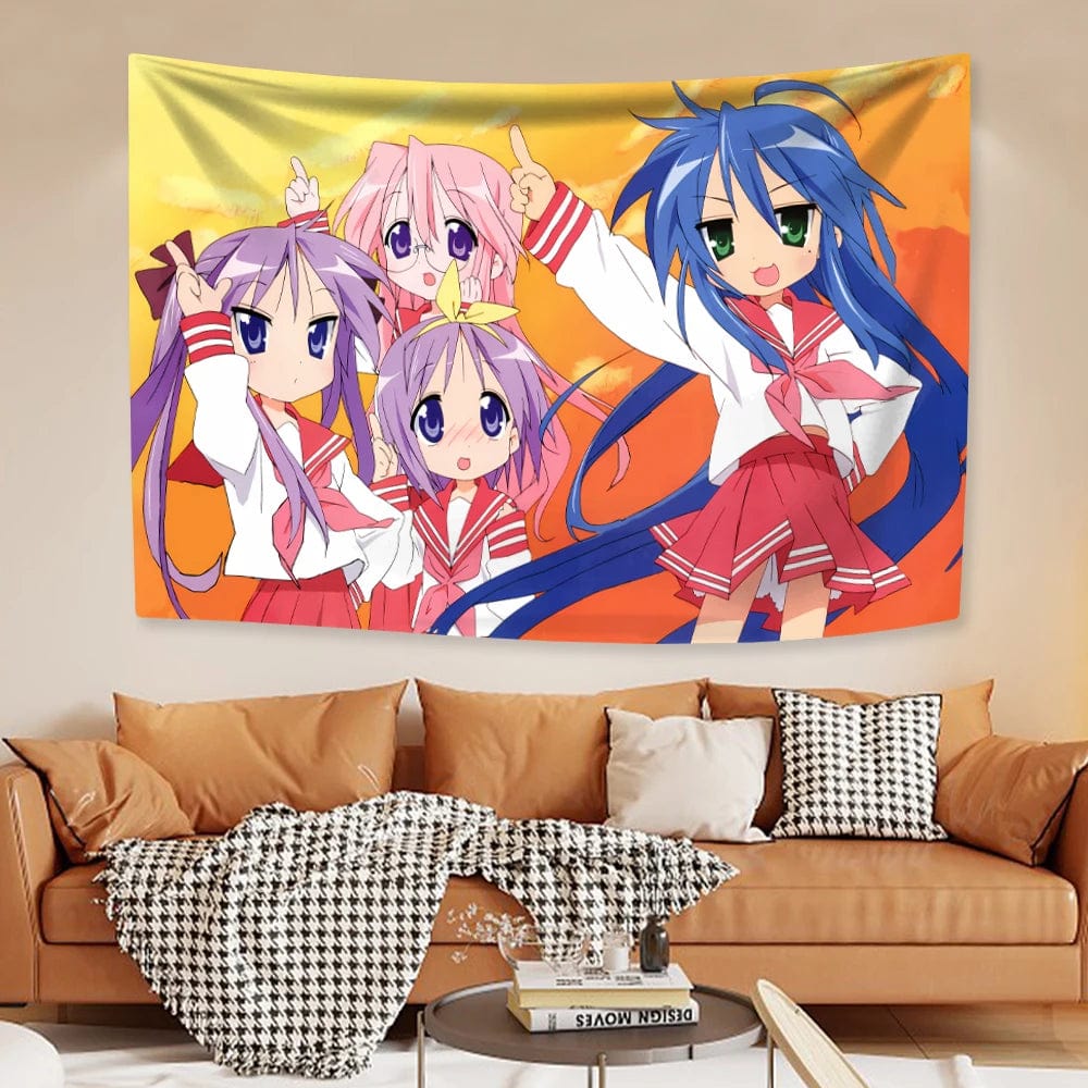 Canvanation 4 / 120x180cm Tapisserie - Kawaii Anime