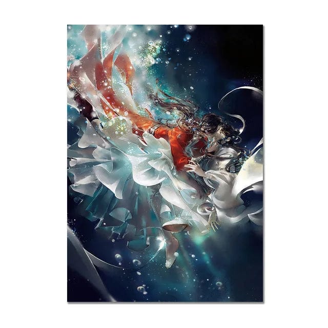 Canvanation 5 / 70X100cm Affiche Japonais Anime Tian Guan Ci Fu