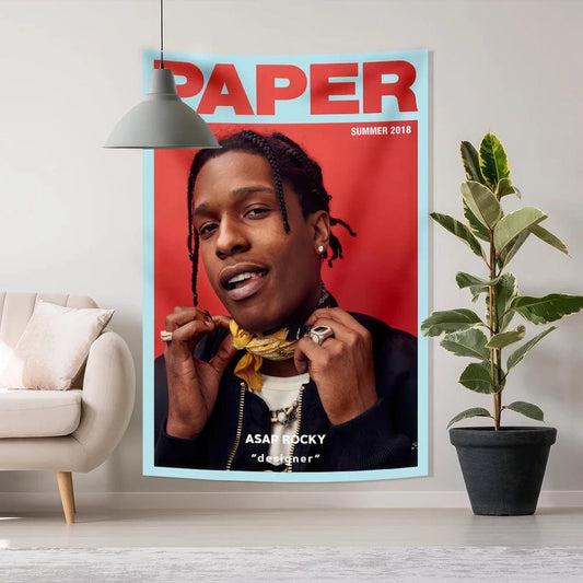 Canvanation Buff / 120x180cm Tapisserie Asap Rocky