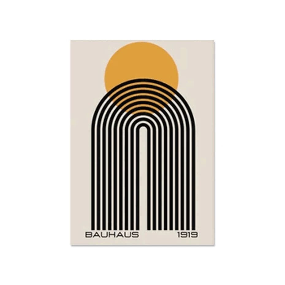 Canvanation F / 20x30cm Affiche Bauhaus Moderne Salon